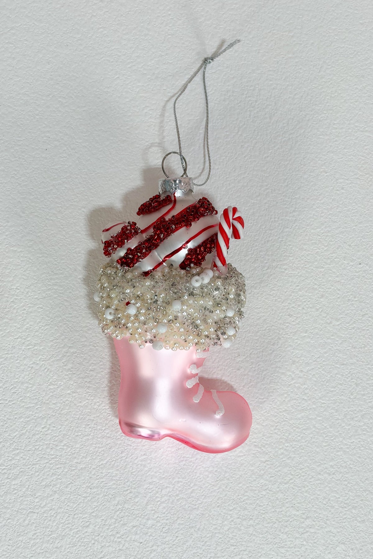 Santa Boot Ornament