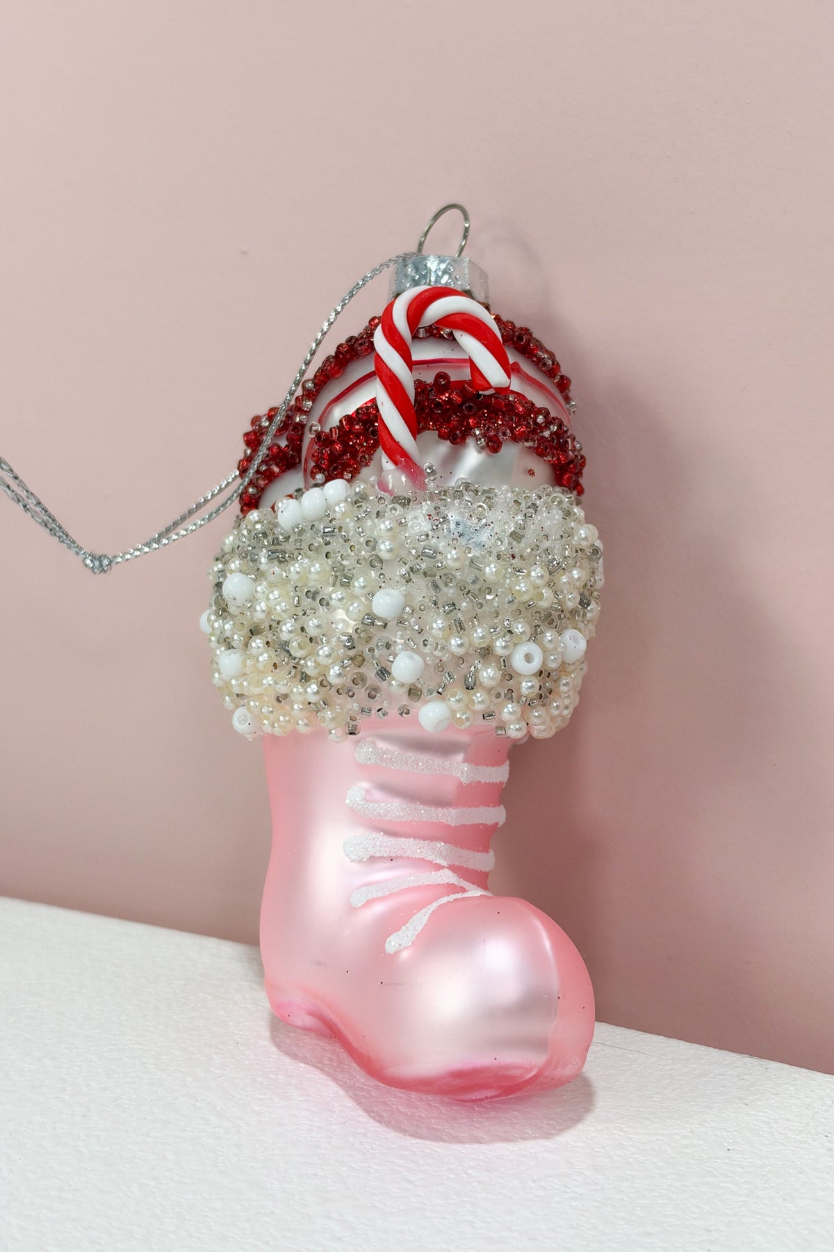 Santa Boot Ornament