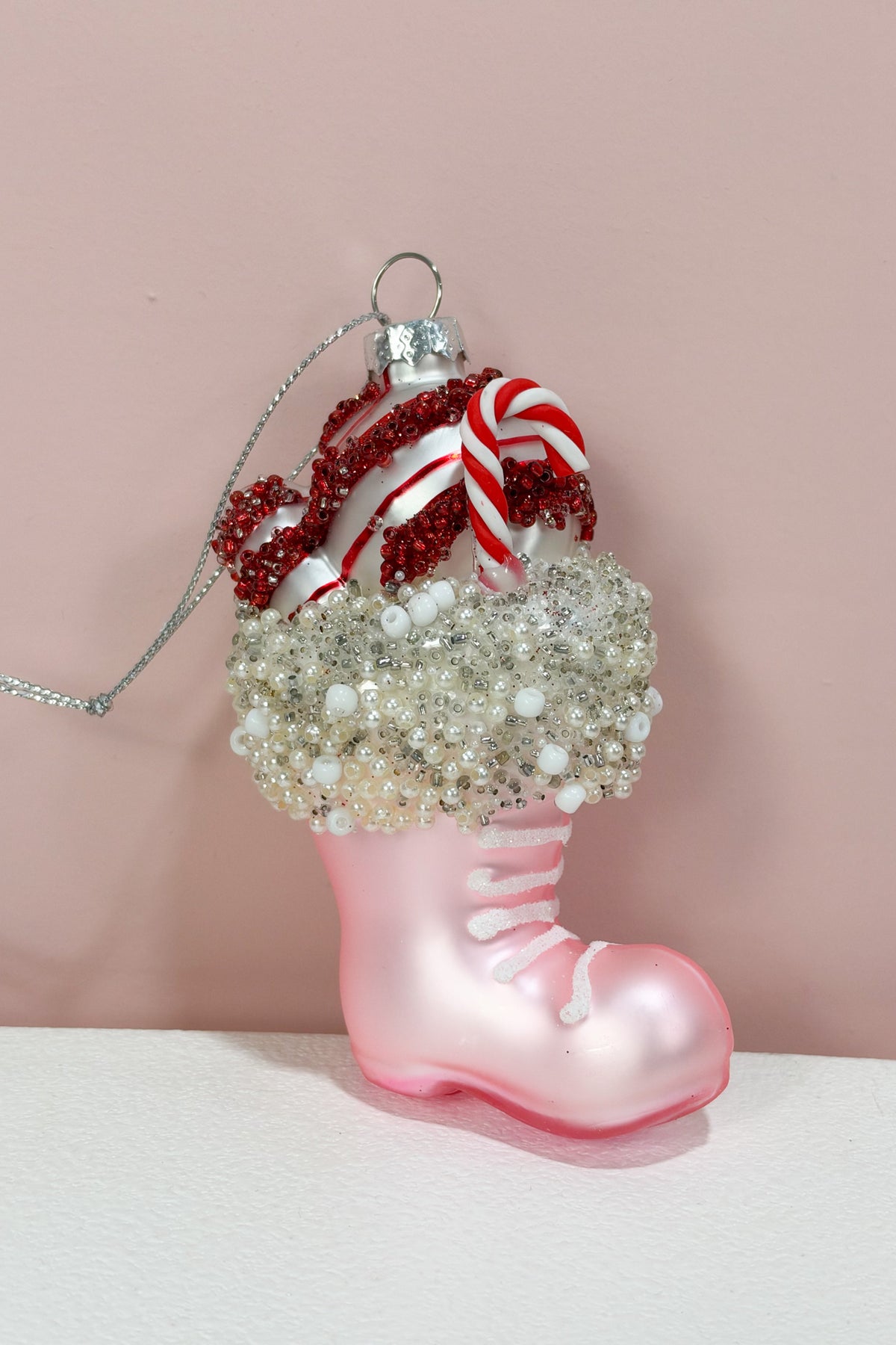 Santa Boot Ornament