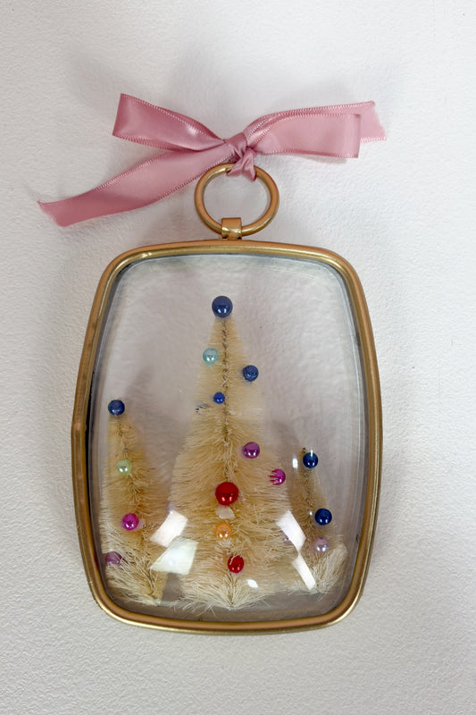 Bottle Brush Tree Ornament