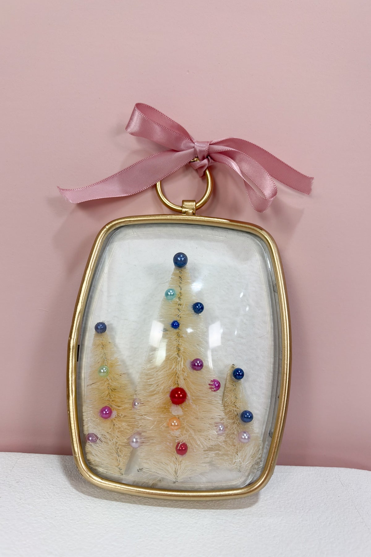 Bottle Brush Tree Ornament