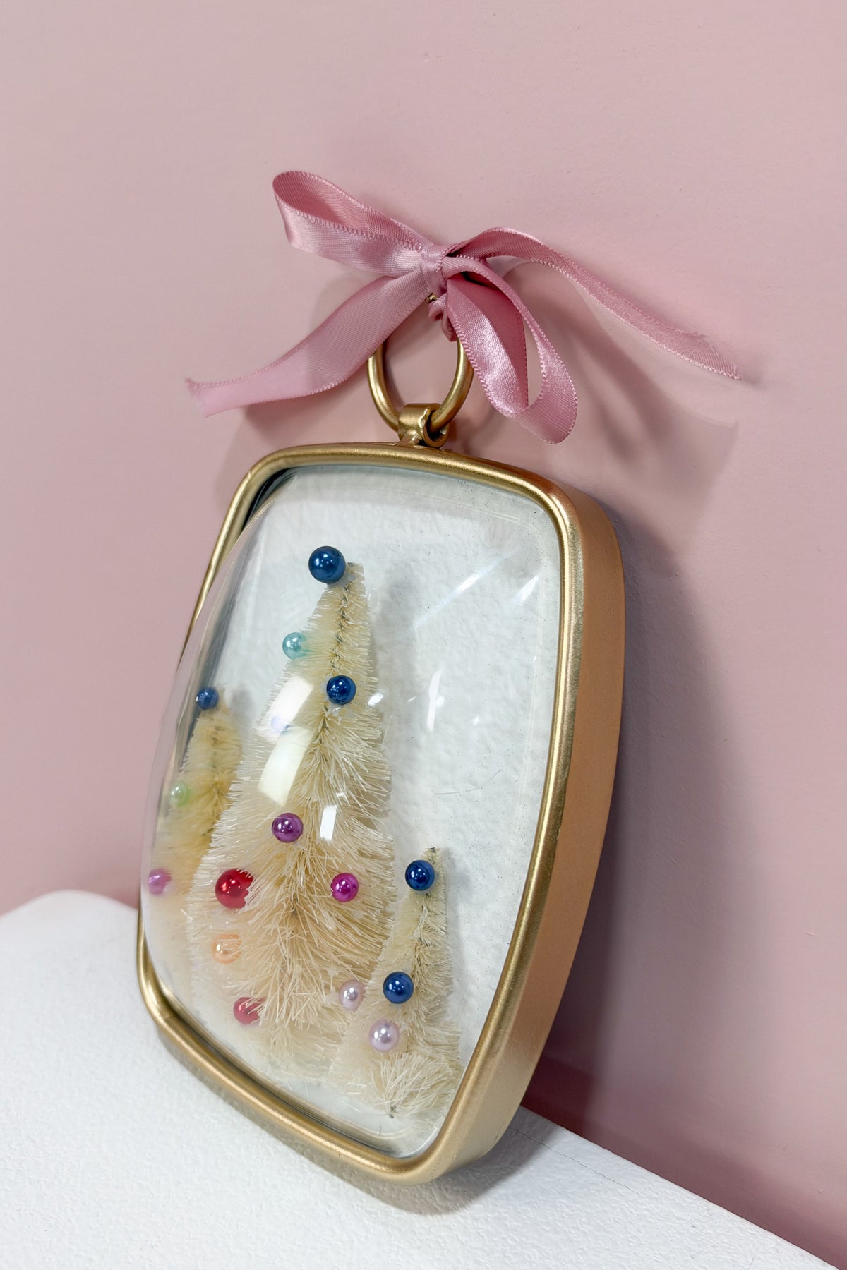 Bottle Brush Tree Ornament