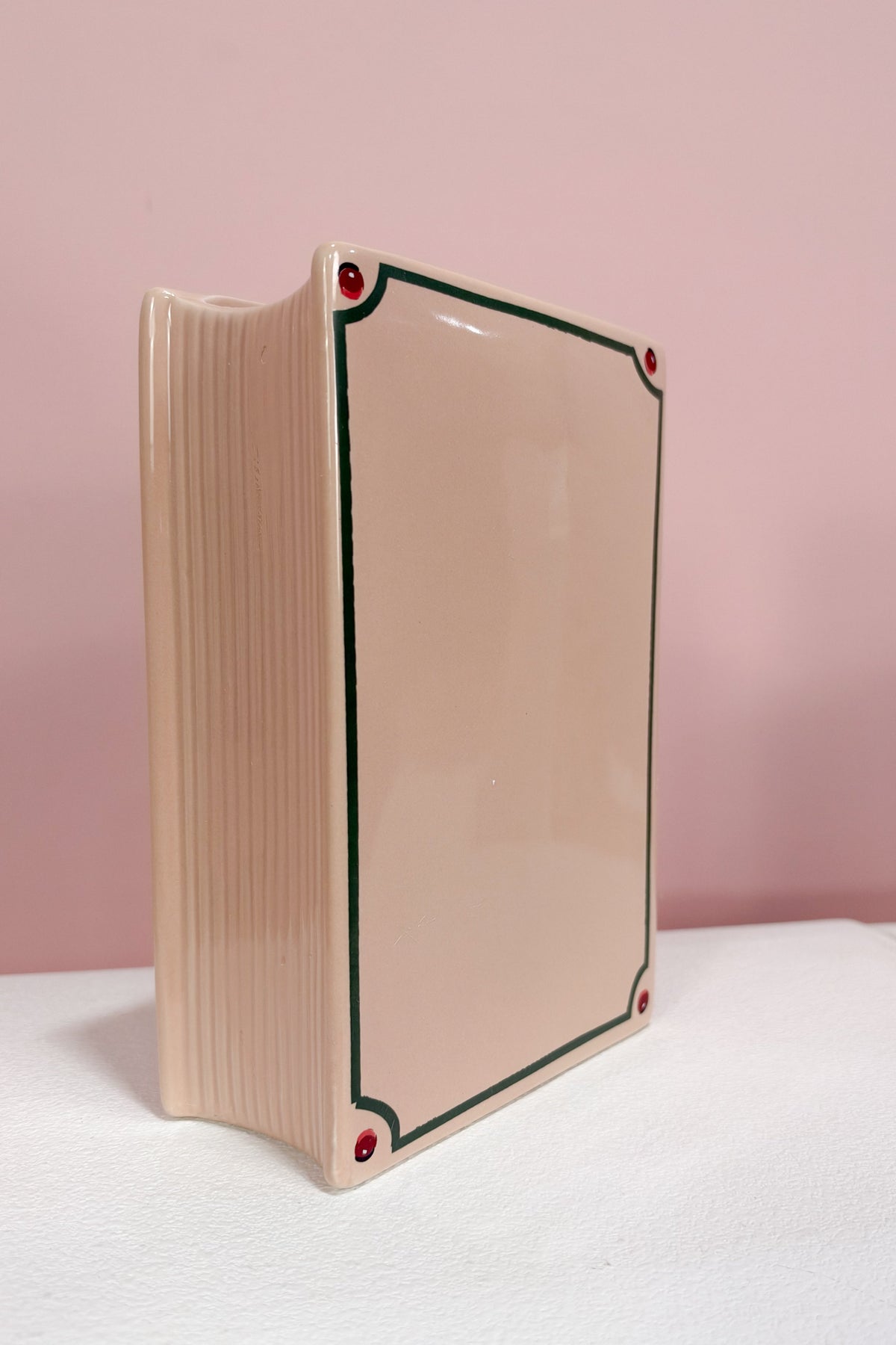 Holiday Book Vase