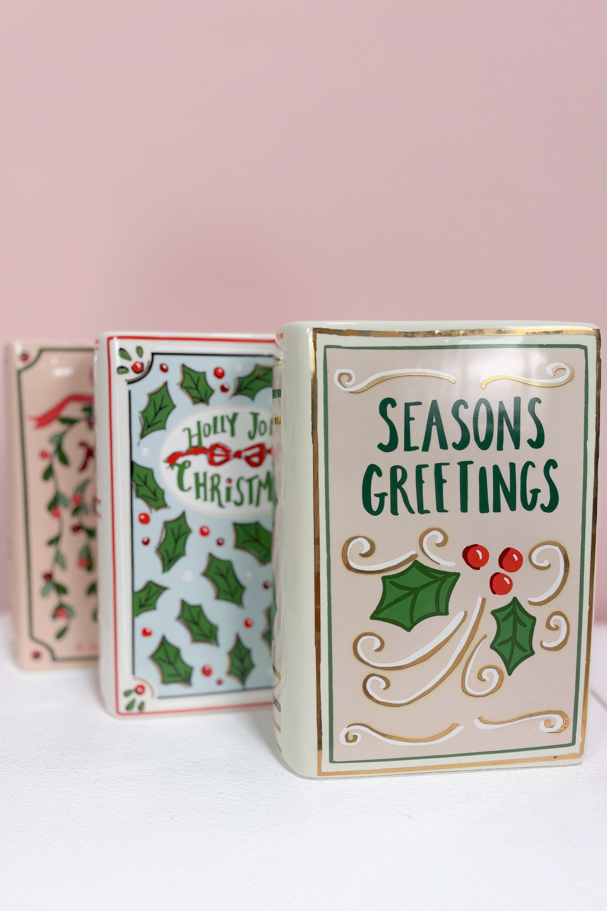 Holiday Book Vase