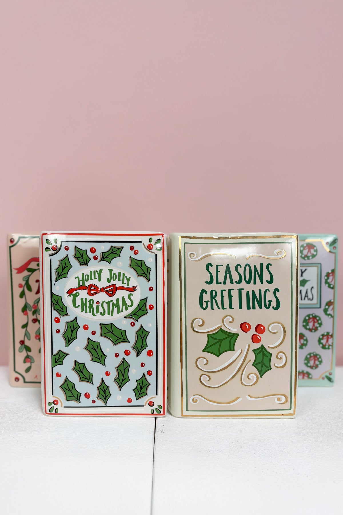 Holiday Book Vase