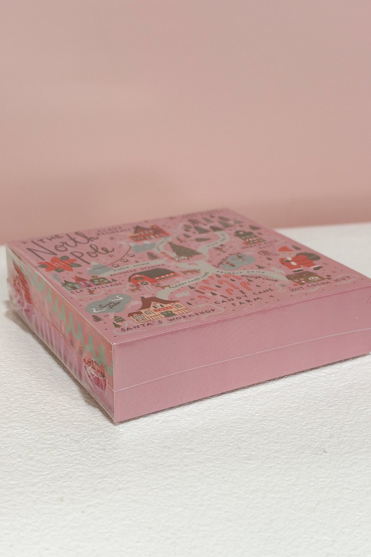 North Pole Scene Matchbox