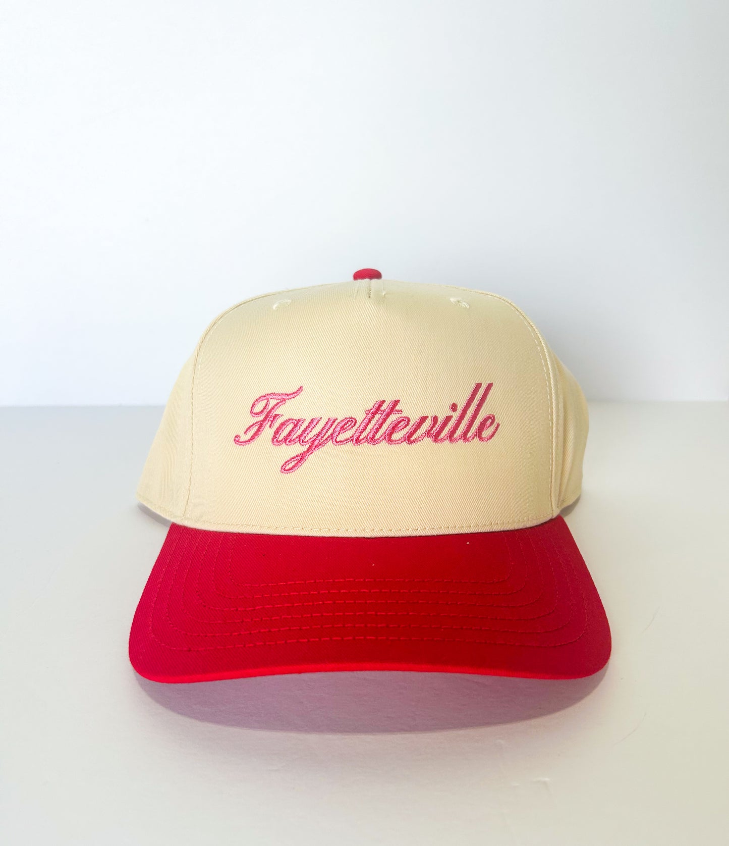 Fayetteville Cursive Vintage Trucker