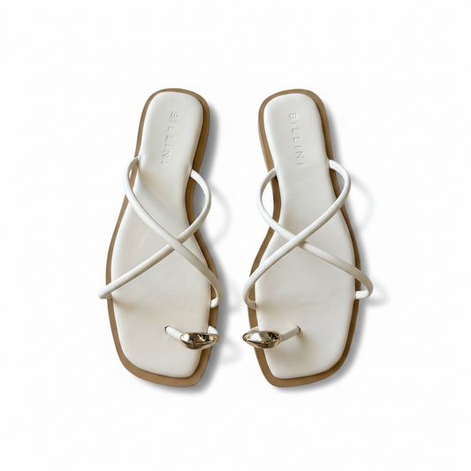Ramsey Billini Sandals Bone - Clothe Boutique