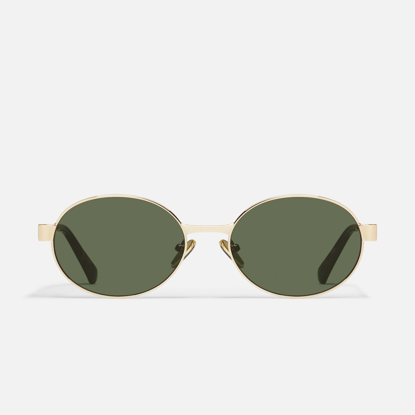 Anyways Quay Sunglasses - Gold/Green