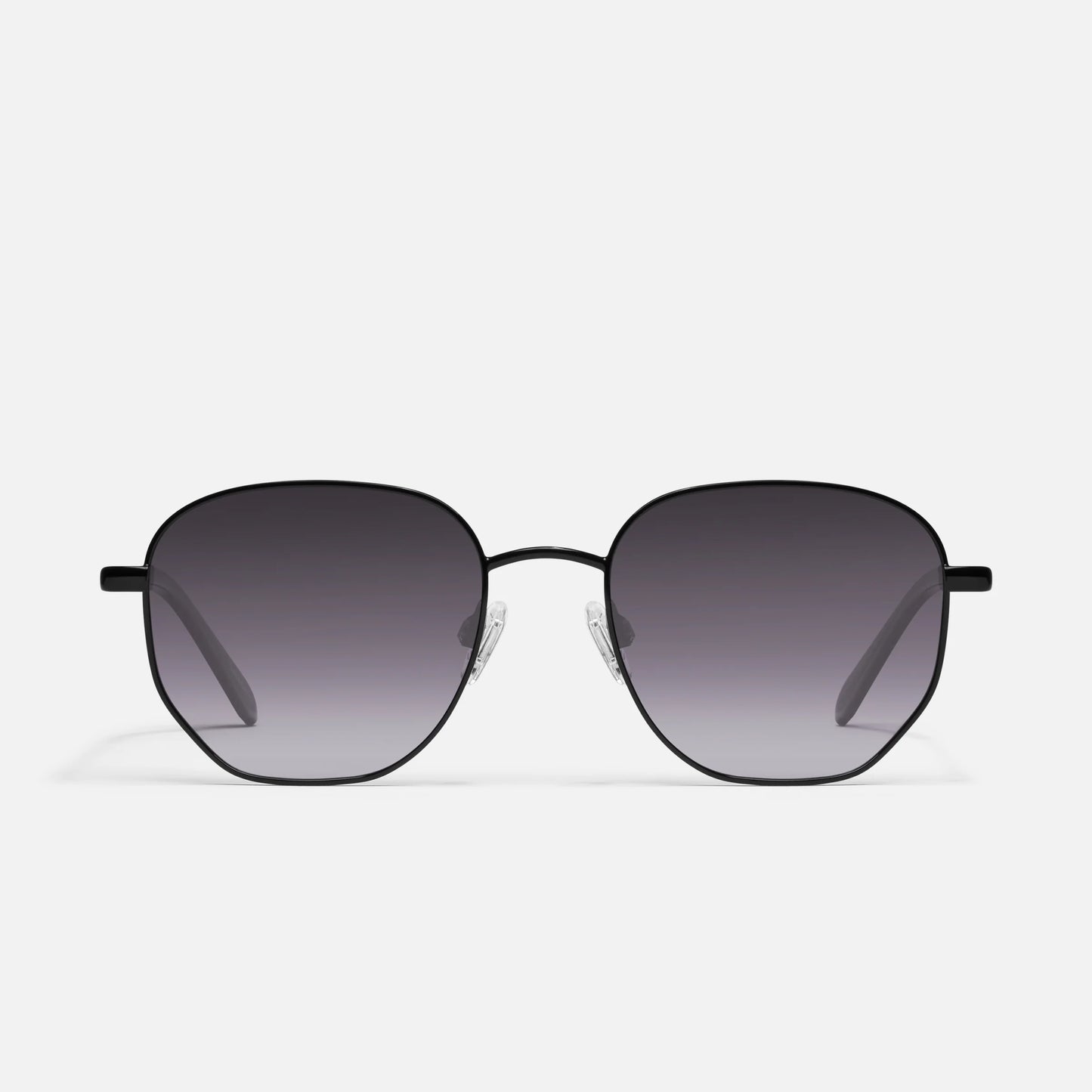 Big Time Quay Sunglasses - Black/Smoke