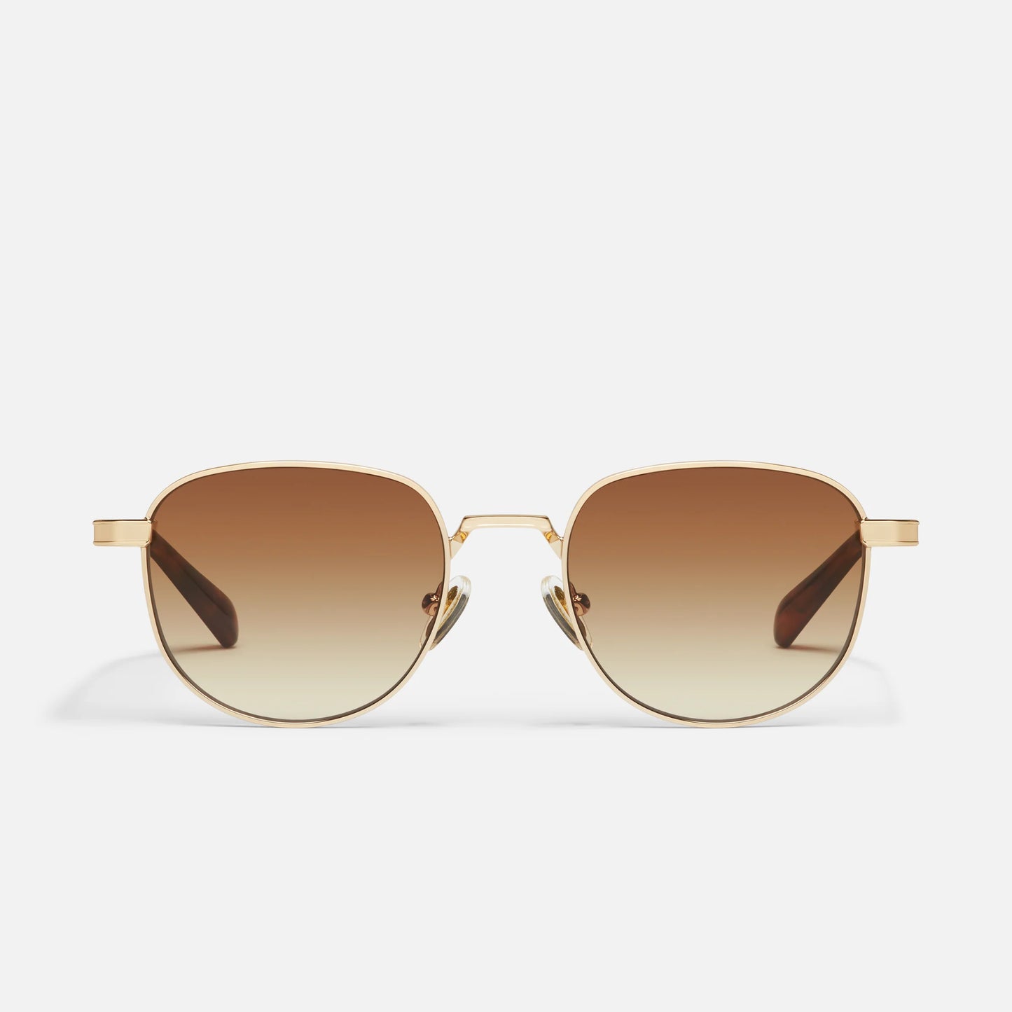 Born Ready Quay Sunglasses Gold/Sepia