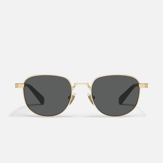 Born Ready Quay Sunglasses Gold/Smoke