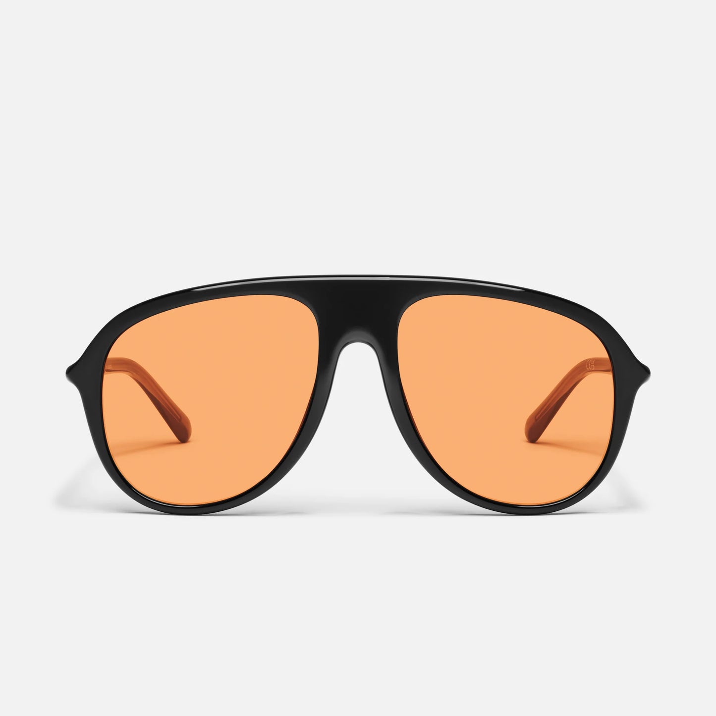 Chart Topper Quay Sunglasses - Black/Honey