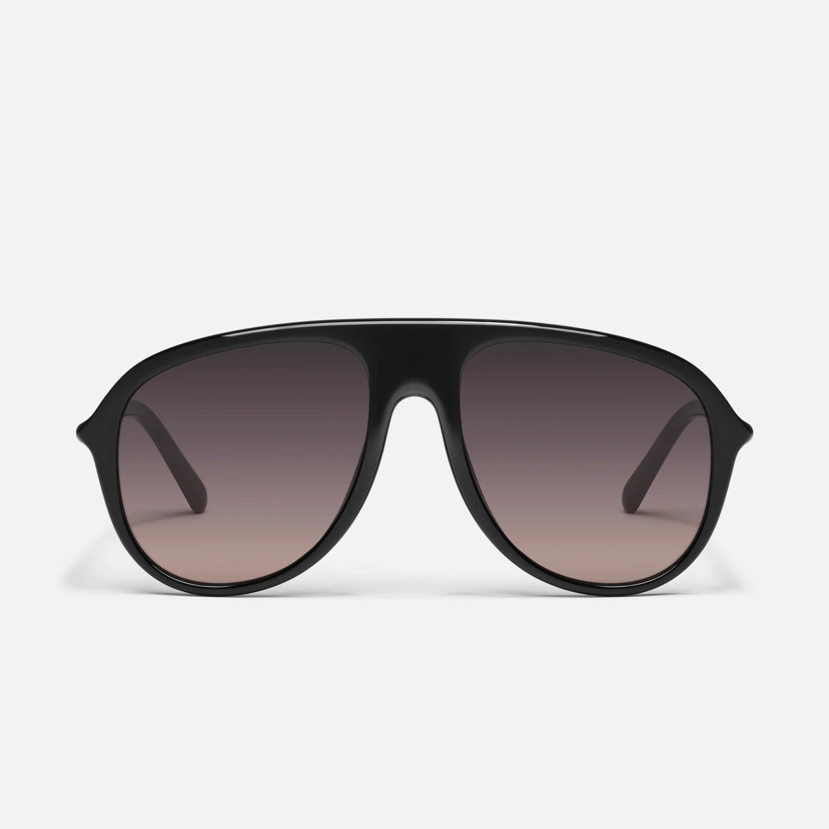 Quay Sunglasses QUAY All In Mini Sunglasses - Black Smoke Polarized – South  main image 4