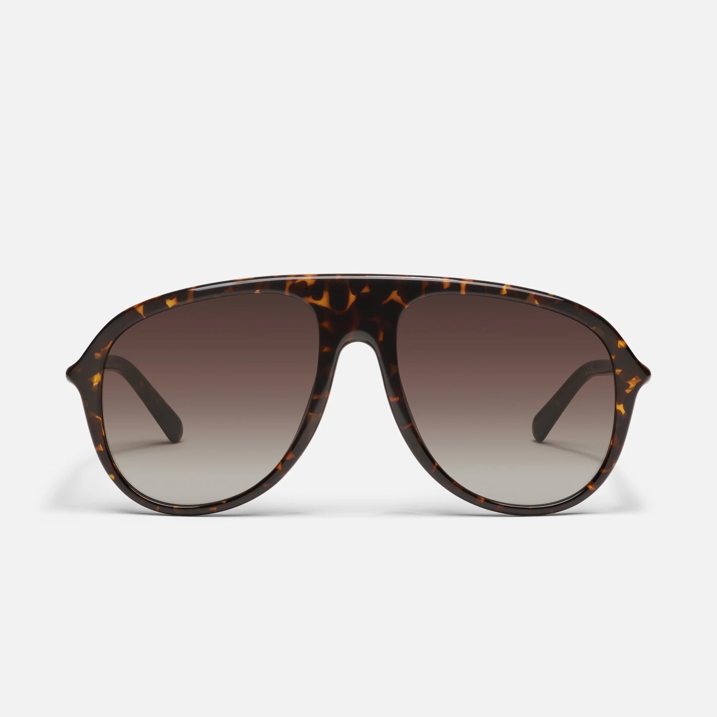 Chart Topper Quay Sunglasses - Dark Tort/Brown