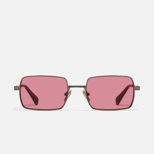 DND Quay Sunglasses - Chocolate/Magenta