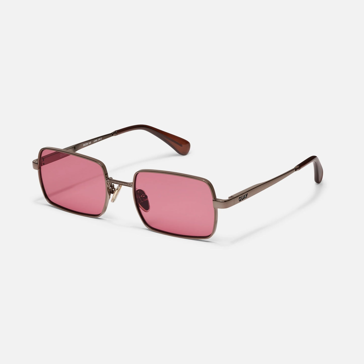 DND Quay Sunglasses - Chocolate/Magenta