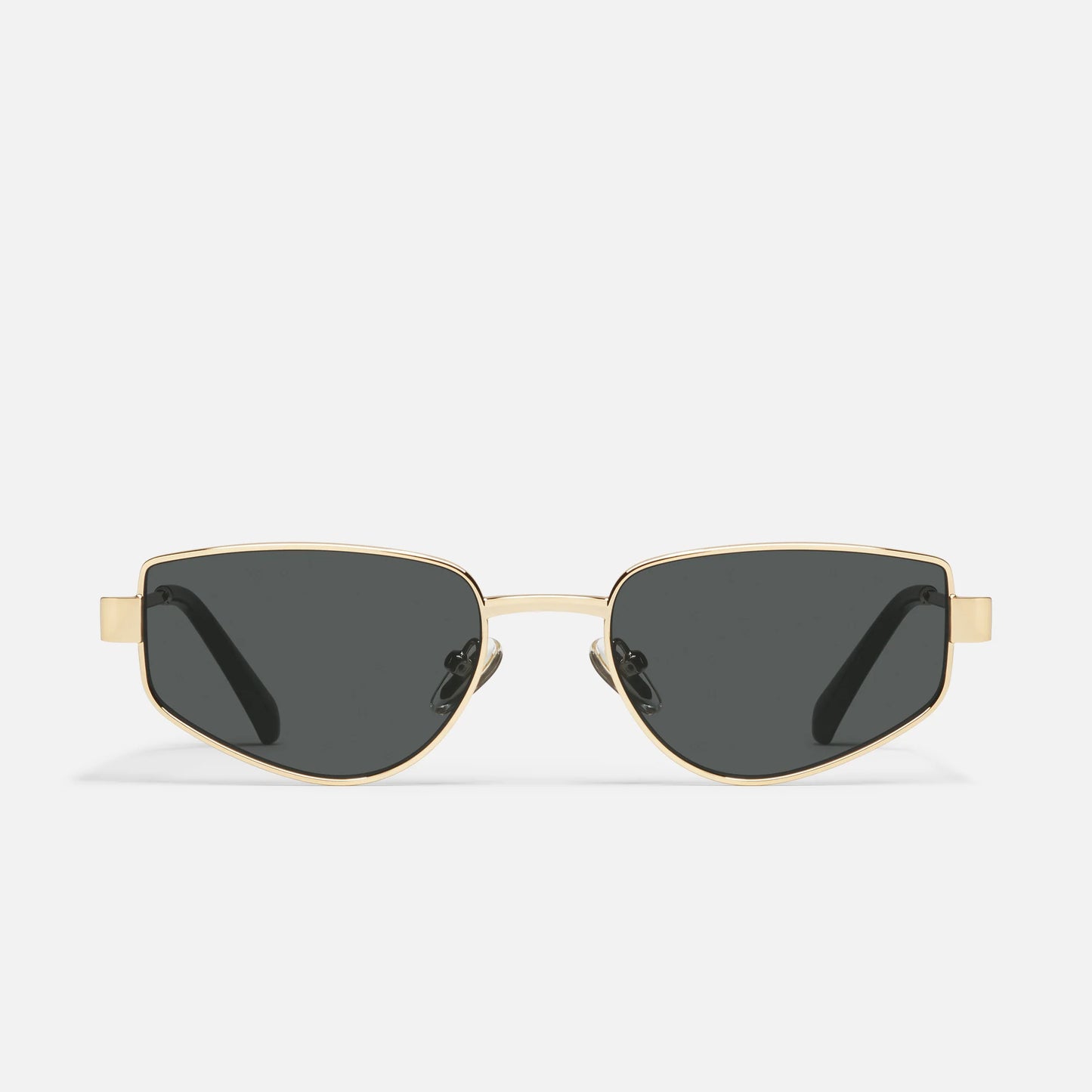 Hit Single Quay Sunglasses - Gold/Smoke