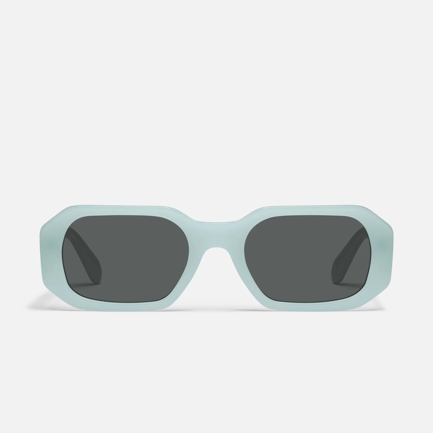Hyped Up Quay Sunglasses - Aqua/Smoke