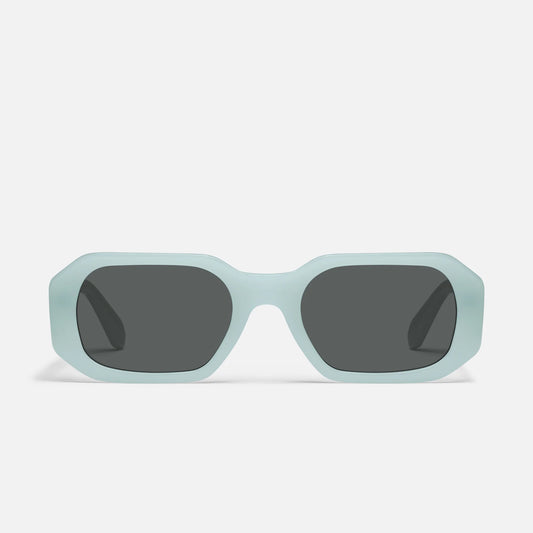 Hyped Up Quay Sunglasses - Aqua/Smoke