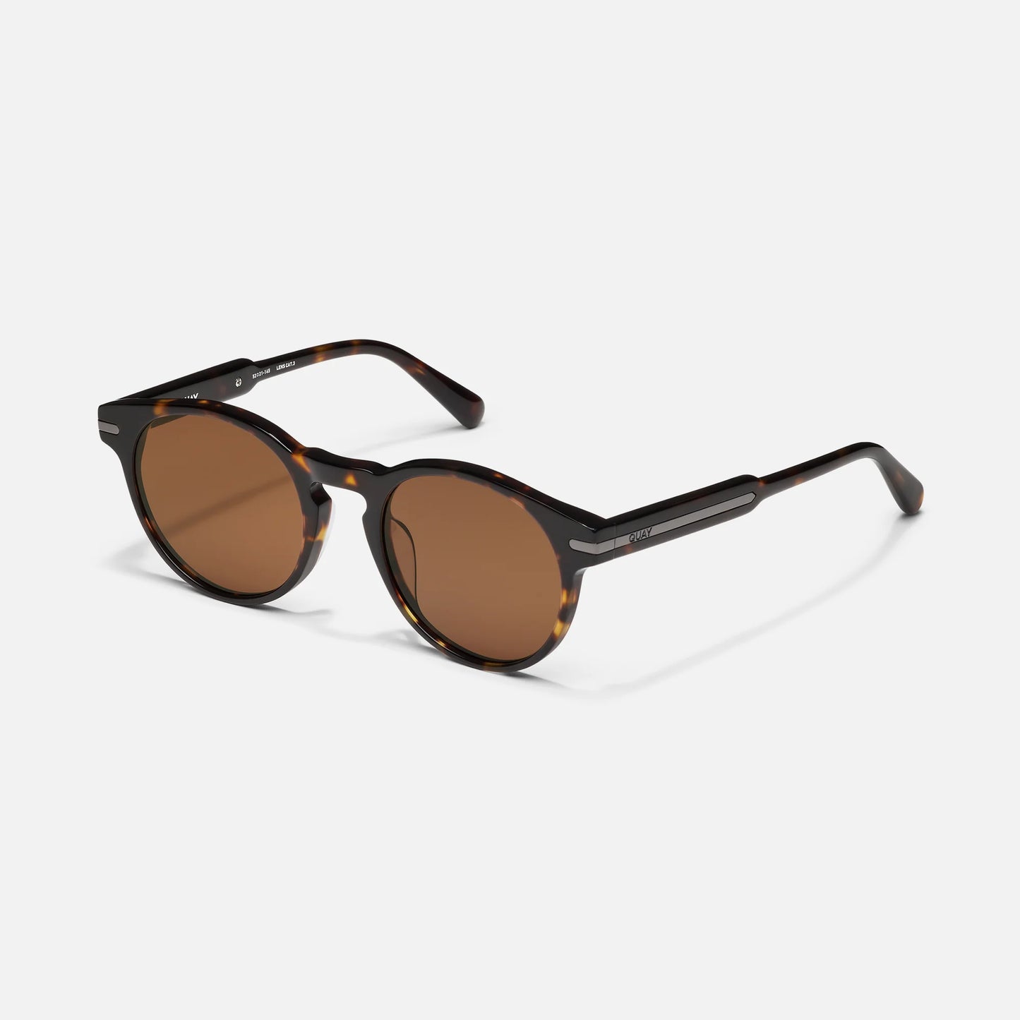 Slow Mo Quay Sunglasses - Brown/Tort