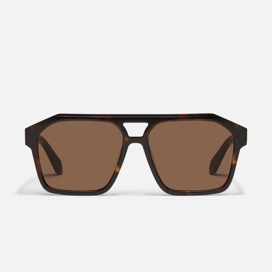 Sound Check Quay Sunglasses - Tortoise/Brown - Clothe Boutique