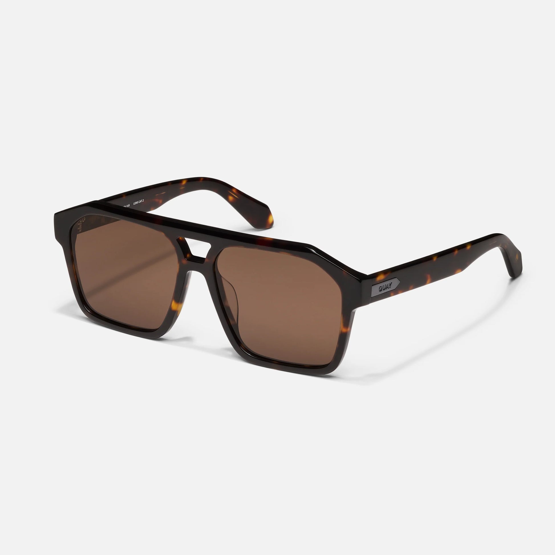 Sound Check Quay Sunglasses - Tortoise/Brown - Clothe Boutique