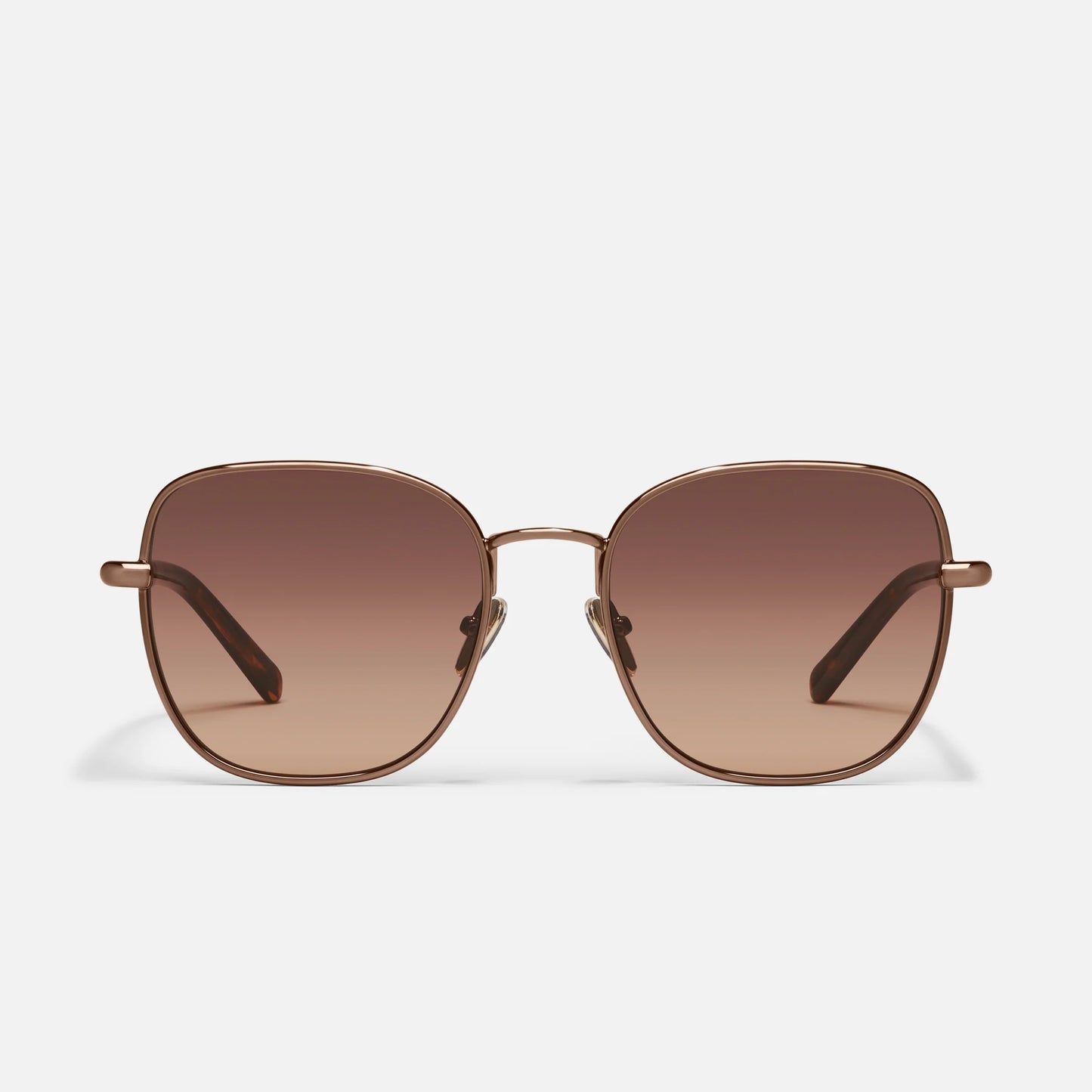 Up Town Quay Sunglasses - Chocolate/Brown Fawn