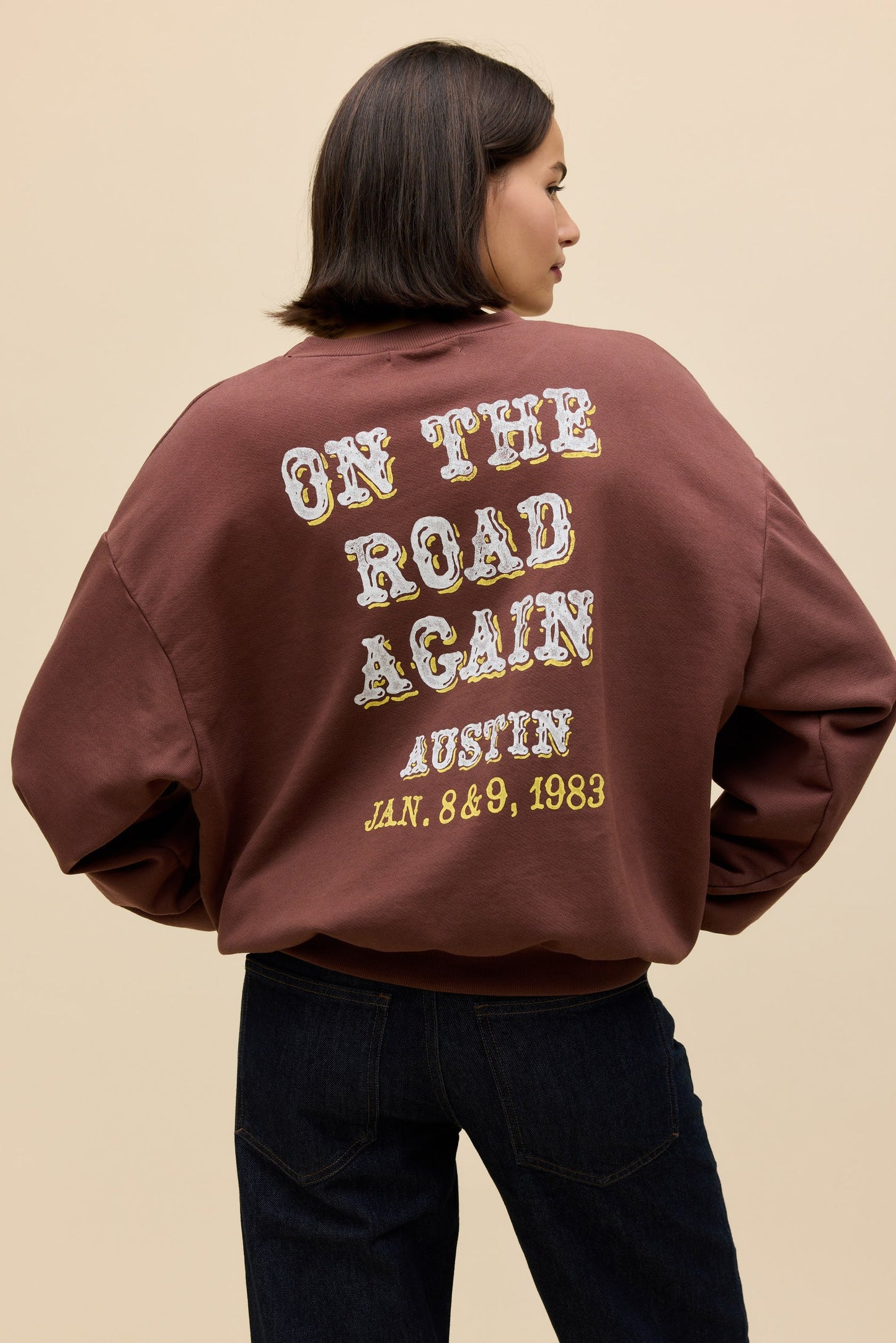 Willie Nelson In Austin Crewneck