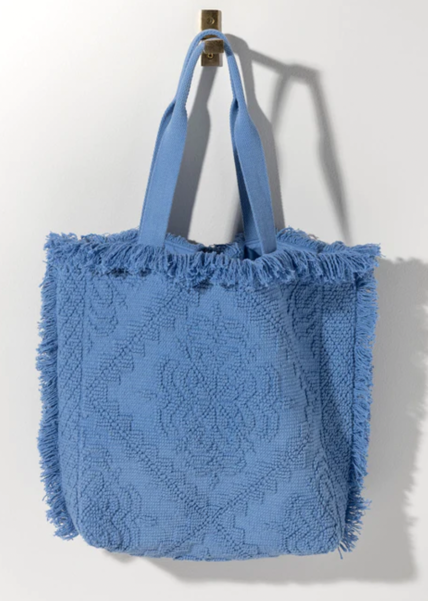Sienna Tote Bag Blue