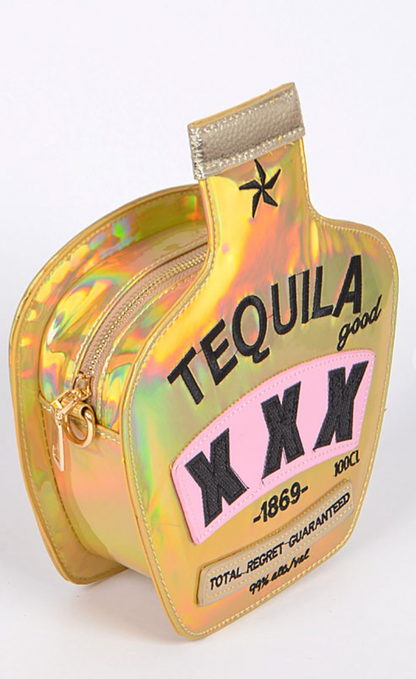 Gold Tequila Purse