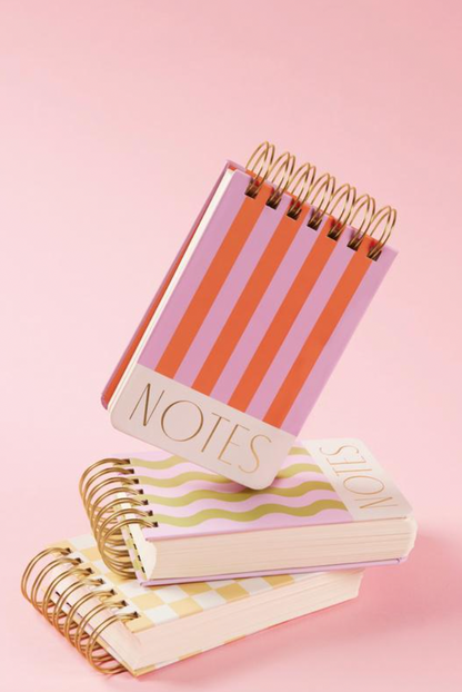 Stripes Wire Notebook