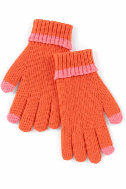 Joy Touchscreen Gloves Orange