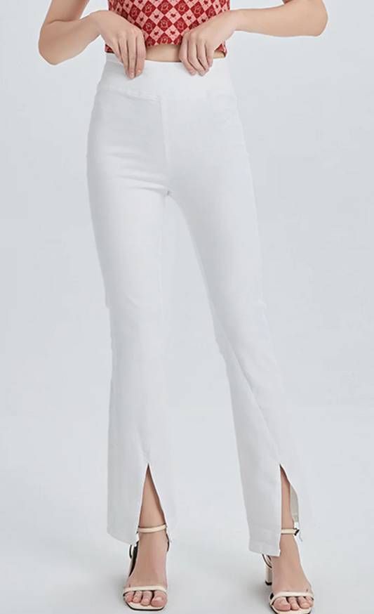 Bayeas White Flare Jeans