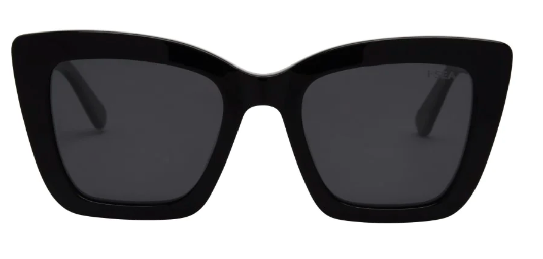 Harper iSea Sunglasses - Black/Smoke