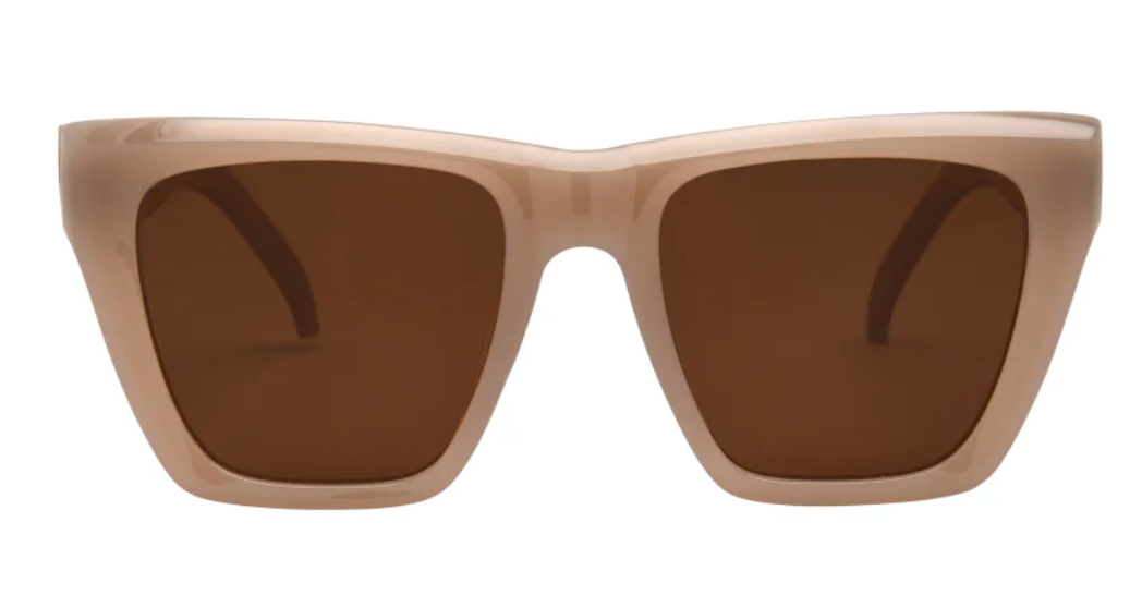 Ava iSea Sunglasses - Oatmeal/Brown