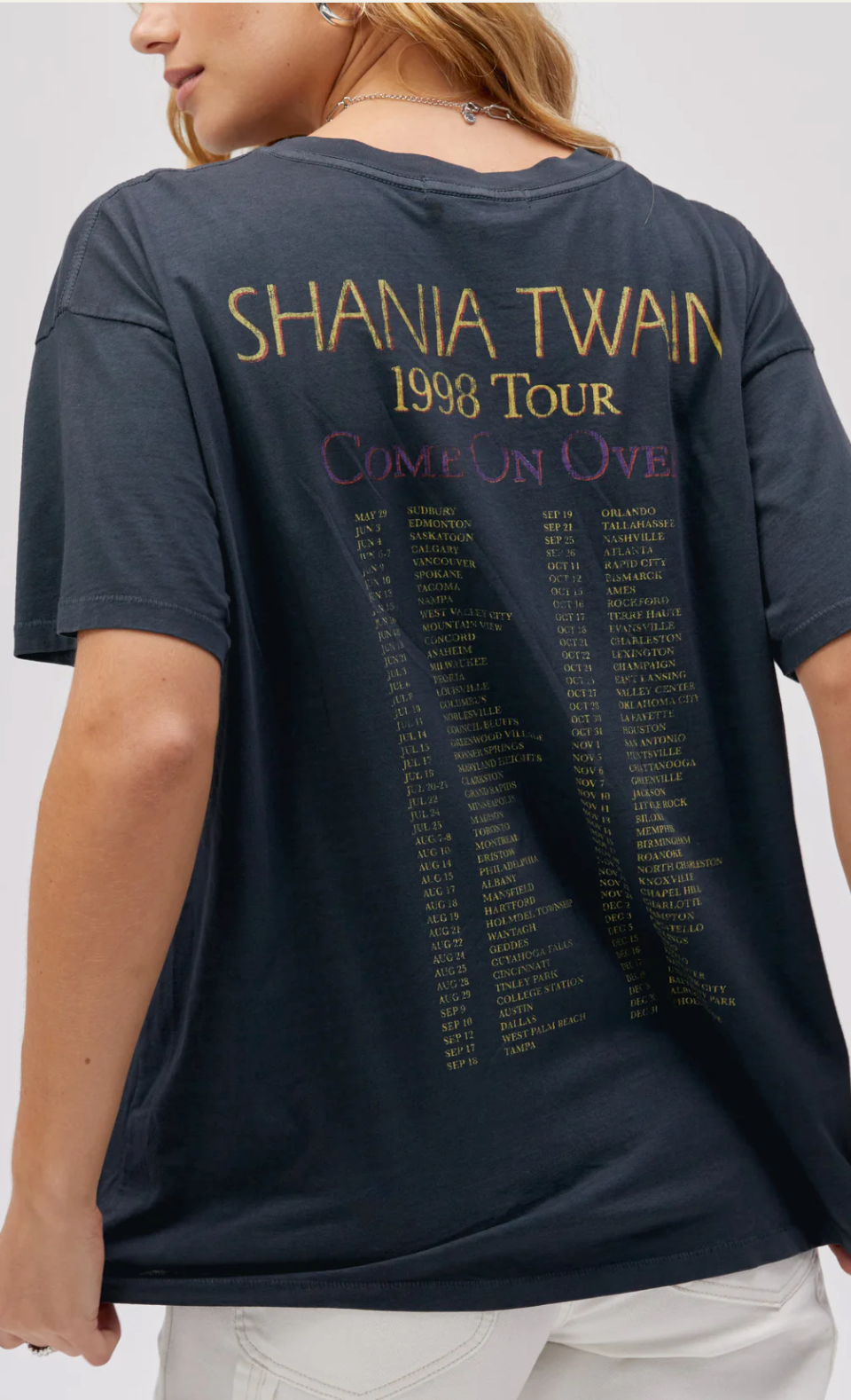 Shania Twain Come On Over 1988 T-Shirt