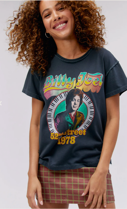 Billy Joel 1978 Reverse Tour T-Shirt