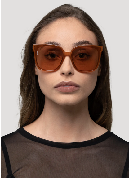 Sweet About Me Otra Sunglasses - Coffee Brown