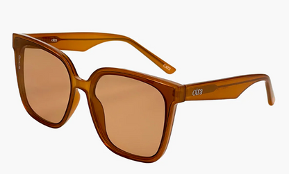 Sweet About Me Otra Sunglasses - Coffee Brown