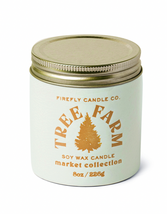 Tree Farm 8oz. Ceramic Candle