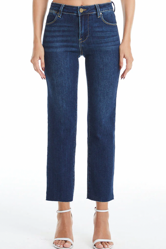 Bayeas Straight Mid Rise Jeans