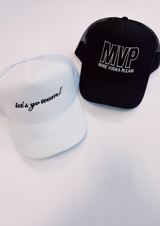 Let's Go Team Trucker Hat