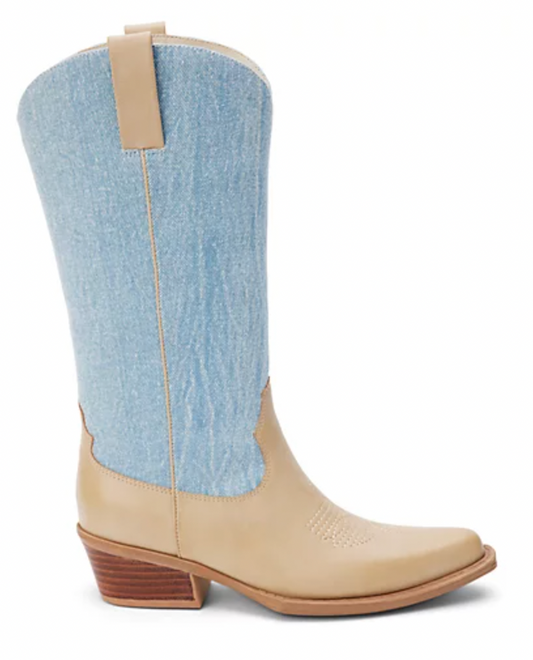 Matisse Banks Light Denim Boots