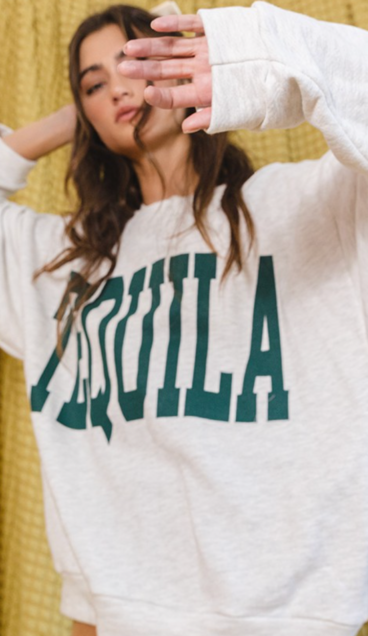 Tequila Graphic Sweatshirt