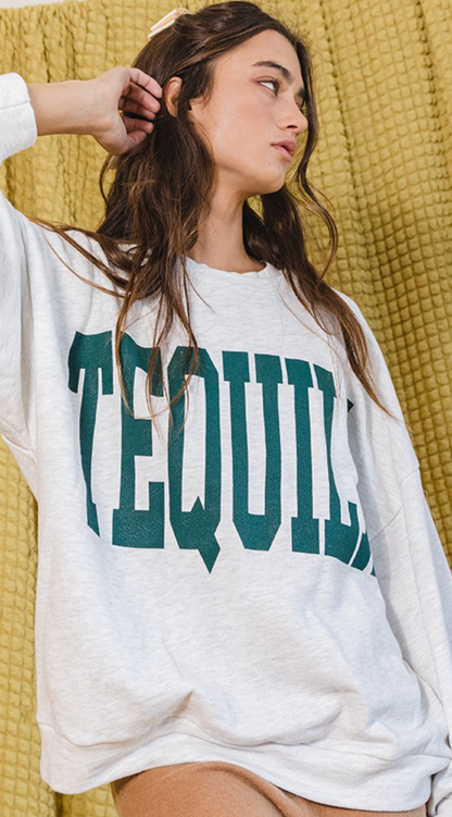 Tequila Graphic Sweatshirt