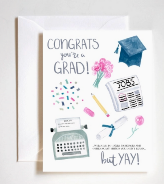 Congrat's You're a Grad Card