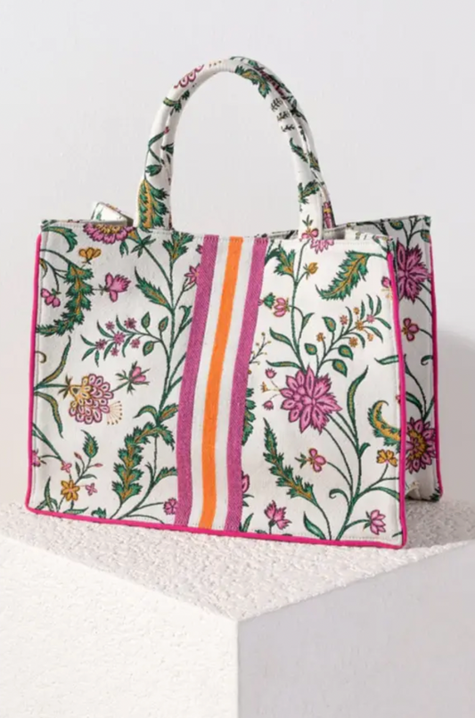 Lana Floral Tote Bag