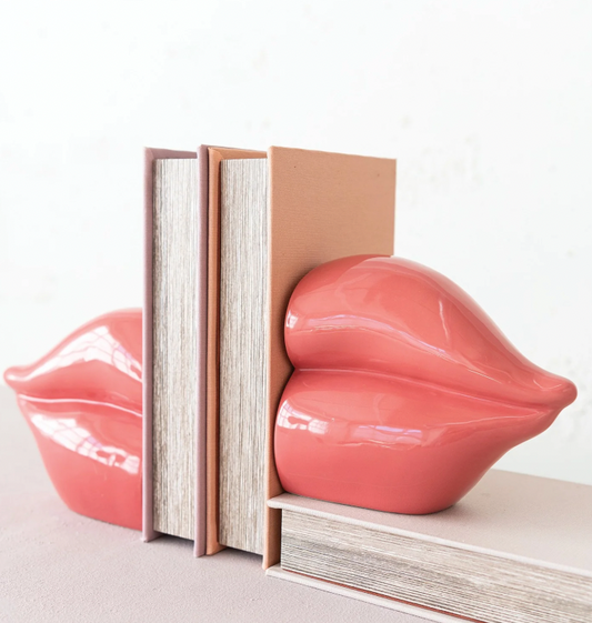 Lip Bookends - Set of 2