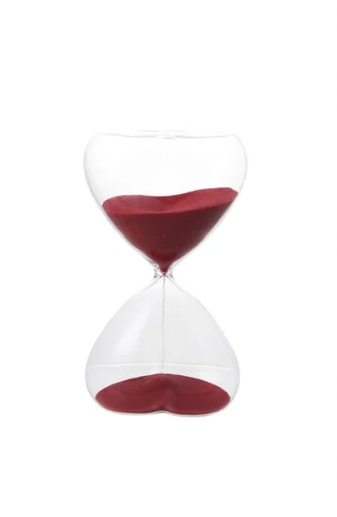 Heart Shape Hour Glass